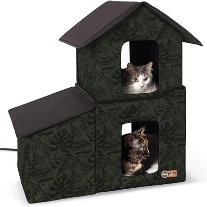 K&H Pet Products Two-Story Outdoor Kitty House